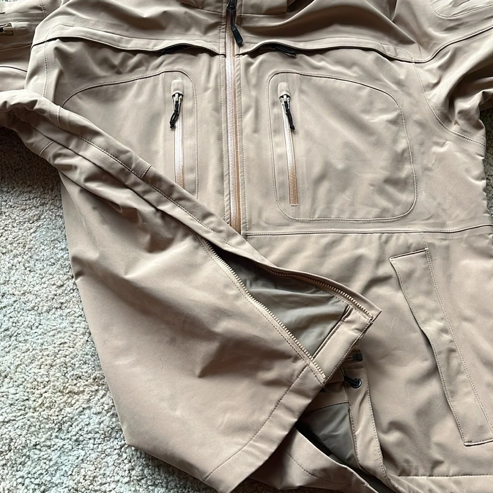 5.11 Tactical Series Tan Performance Jacket with Hood - Picture 10 of 13
